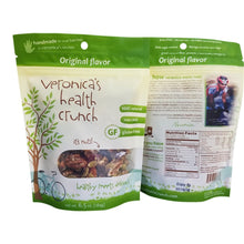 Load image into Gallery viewer, veronica&#39;s health crunch original flavor in 6.5 oz bag
